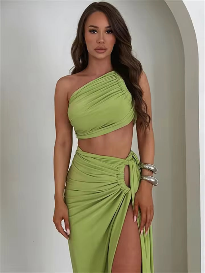 Kaia One-Shoulder Co-ord