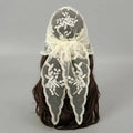 Floral Lace Chapel Veil