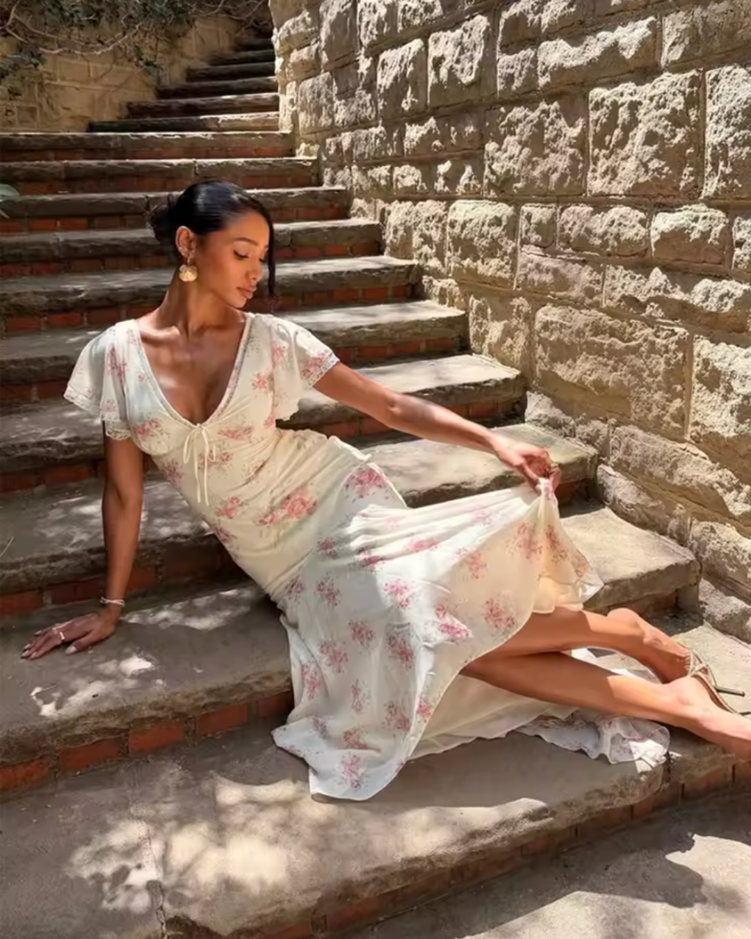 Venetia Flower Dress
