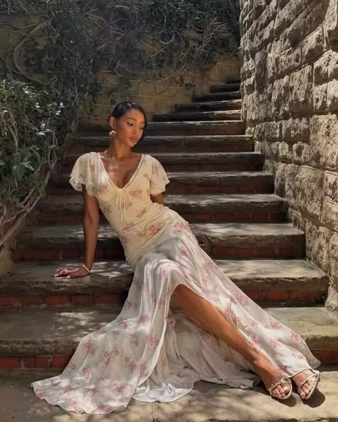 Venetia Flower Dress