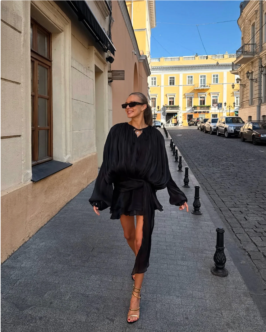 Vivienne Ruffled Mini Dress