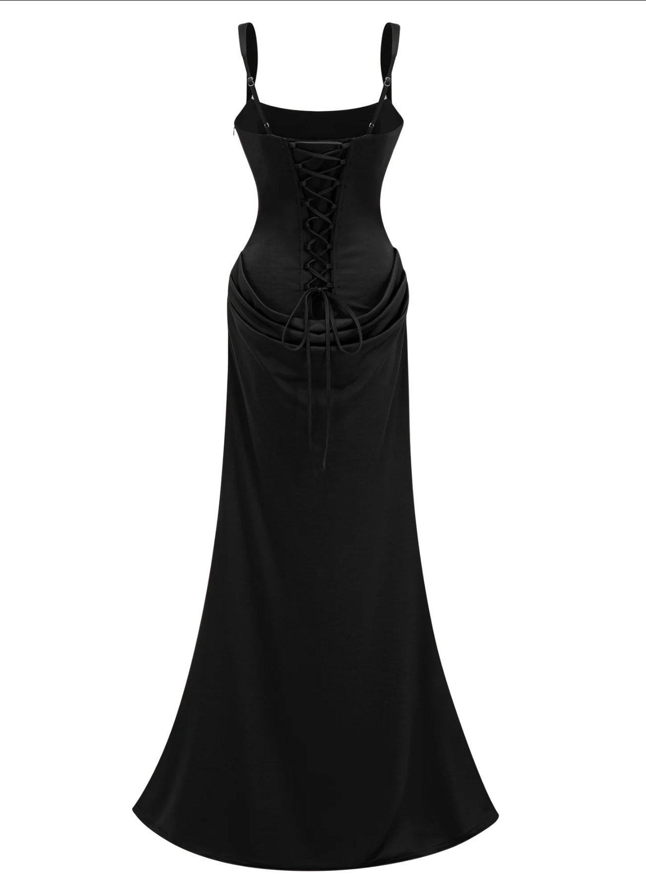 Adriana Corset Draped Maxi