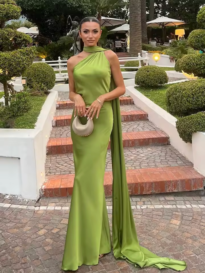 Marella One-Shoulder Maxi