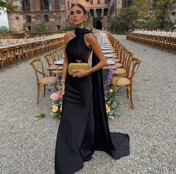 Marella One-Shoulder Maxi