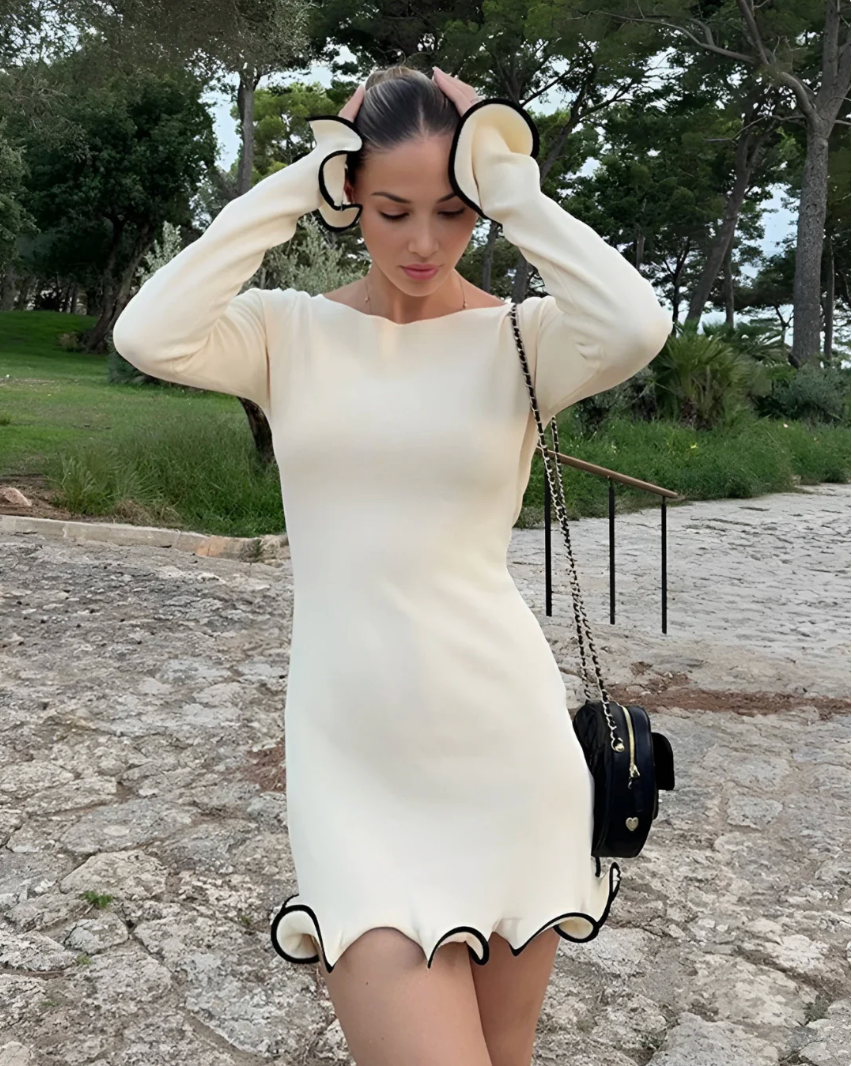 Mireille Scalloped Mini