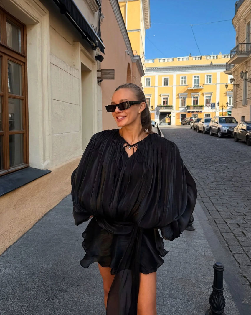 Vivienne Ruffled Mini Dress