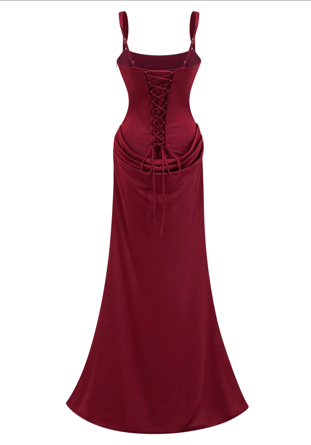 Adriana Corset Draped Maxi