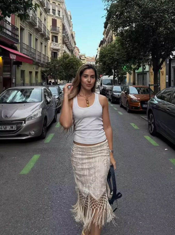 Tassel Mini Skirt