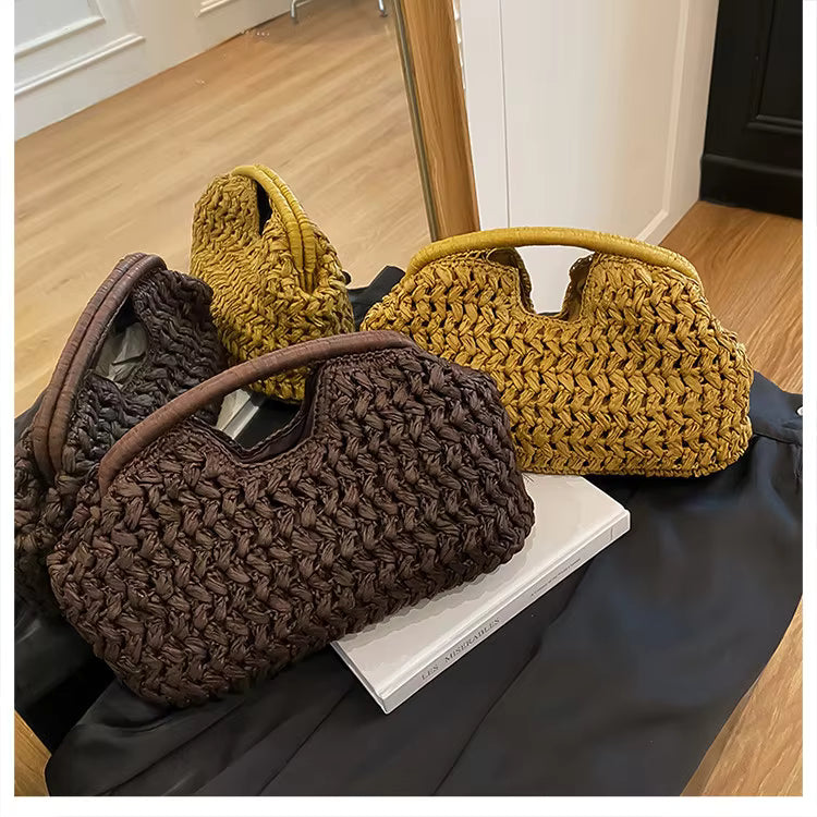 Java Woven Knot Shoulder Bag