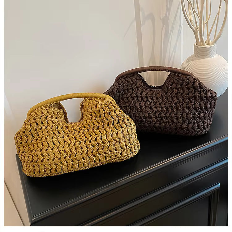 Java Woven Knot Shoulder Bag