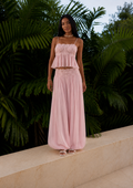 Marisela Blush Crochet Two-Piece Set