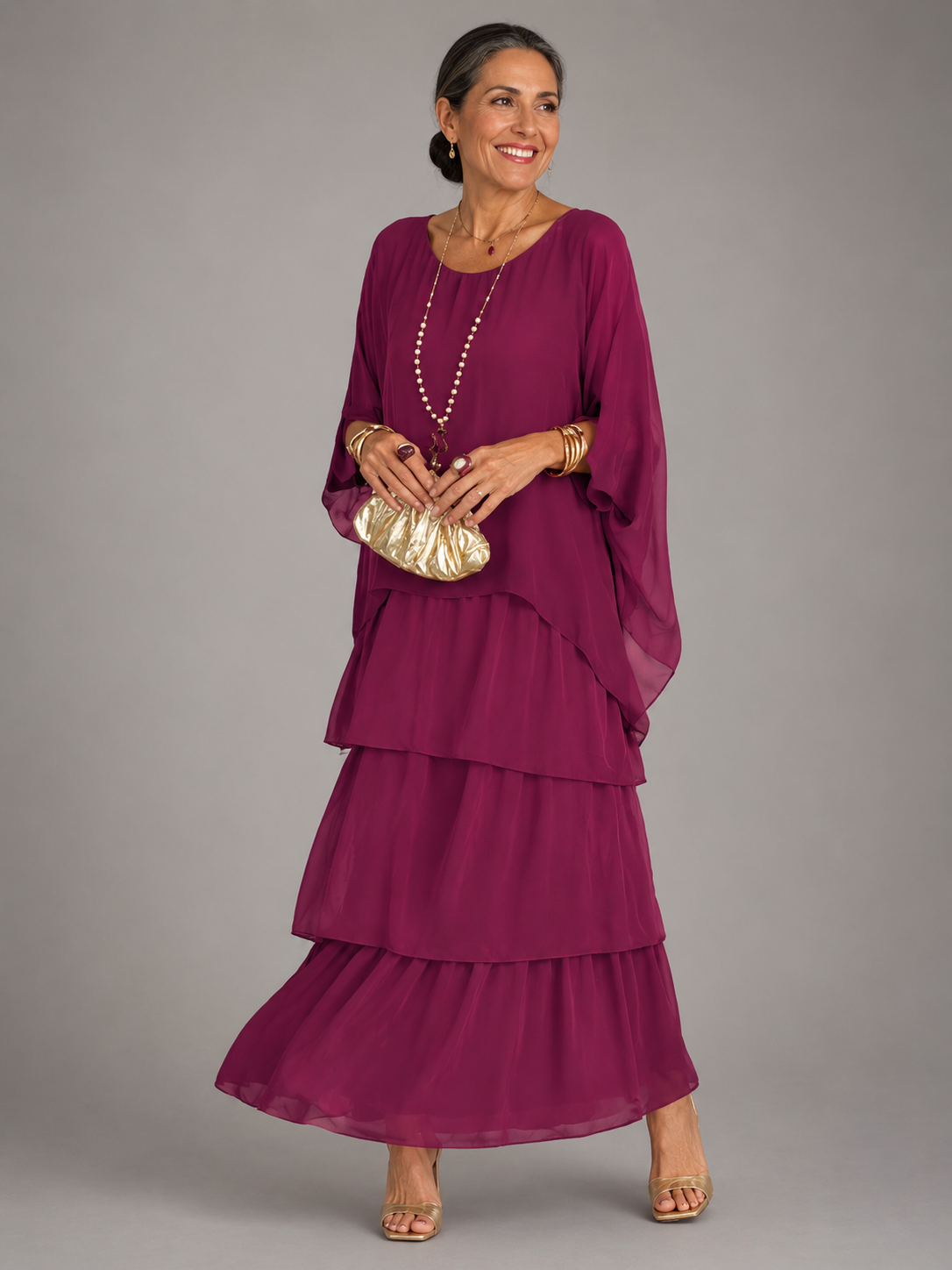 MARA | Elegant Flowing Maxi Dress