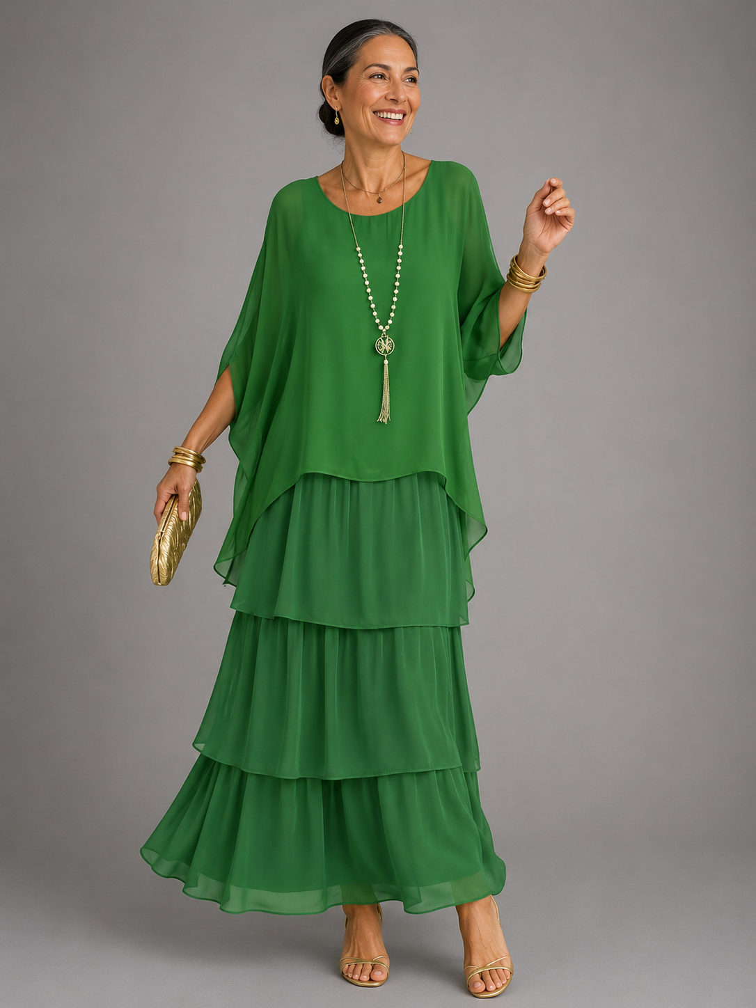 MARA | Elegant Flowing Maxi Dress
