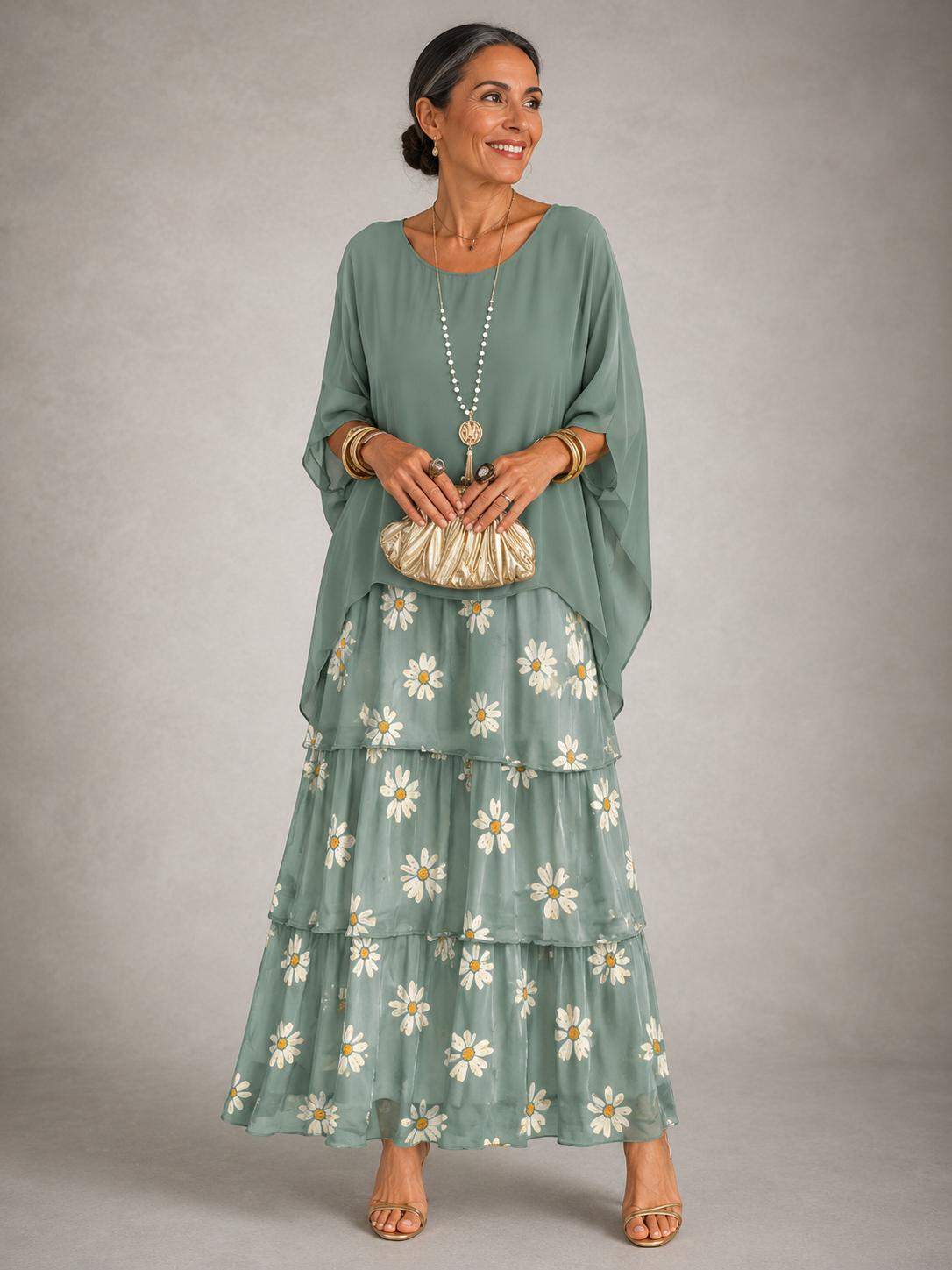 MARA | Elegant Flowing Maxi Dress