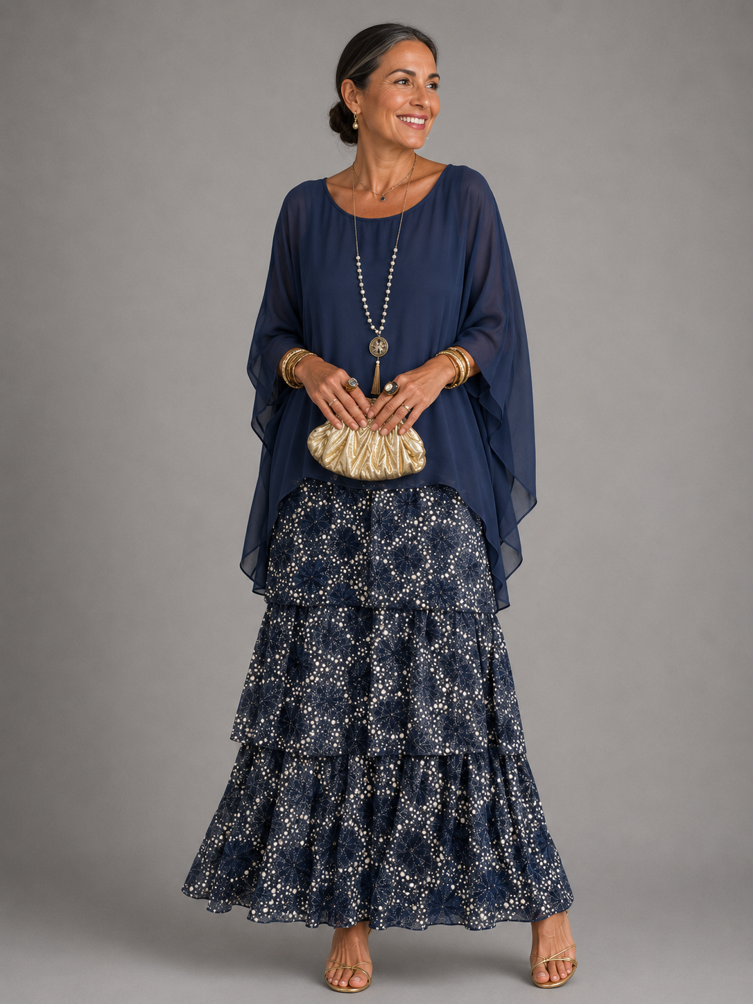 MARA | Elegant Flowing Maxi Dress