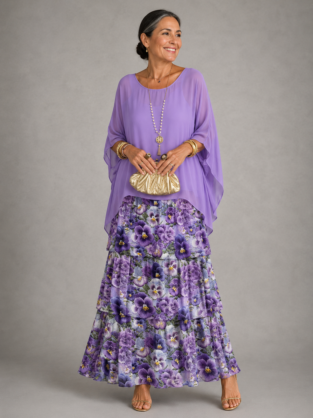 MARA | Elegant Flowing Maxi Dress