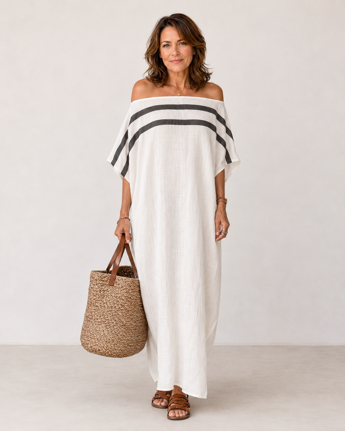 Lucienne Off-Shoulder Maxi Dress