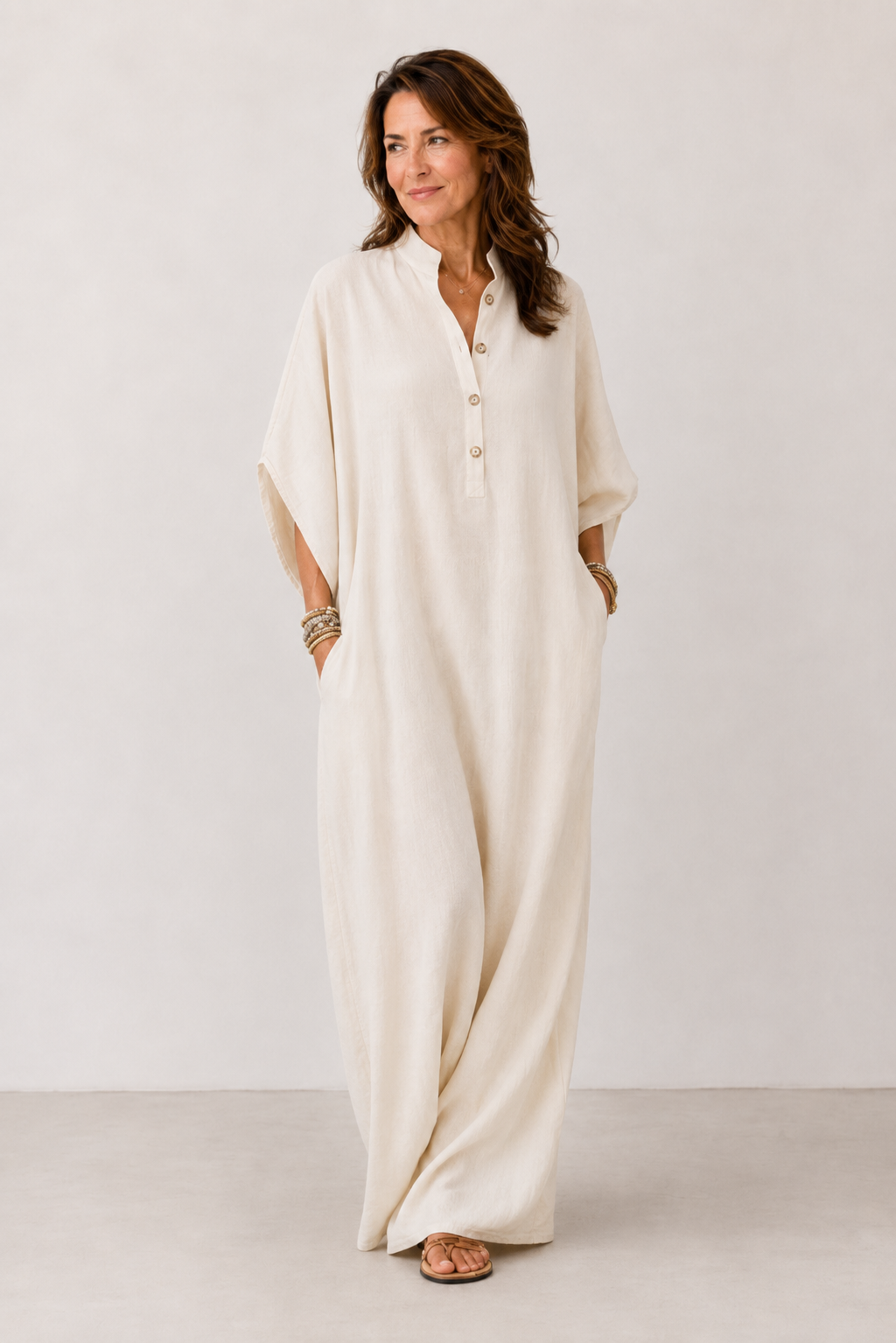 Vaeliss Kaftan Maxi Dress