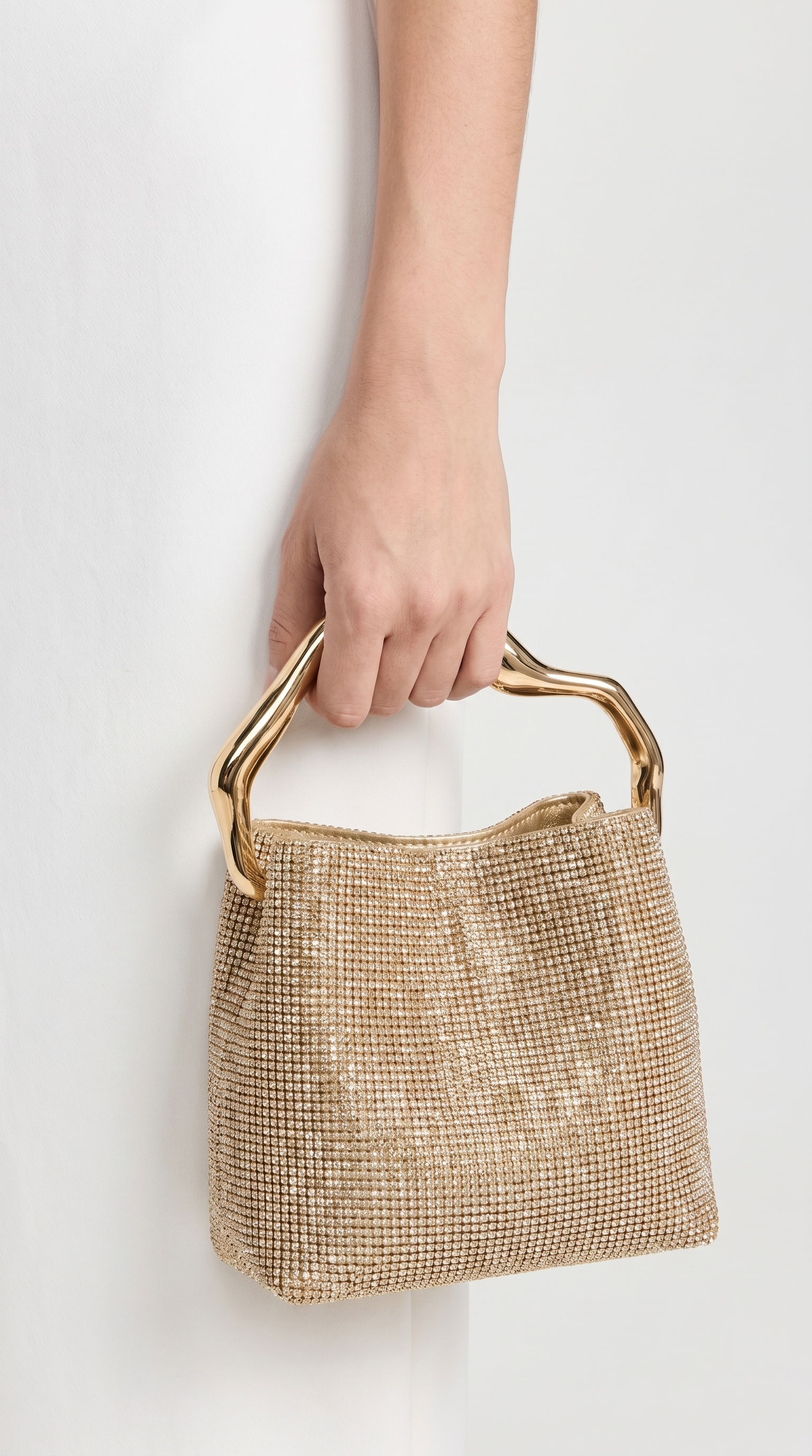 Halcyon Crystal Handle Bag