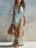 Heirloom Print Maxi Dress