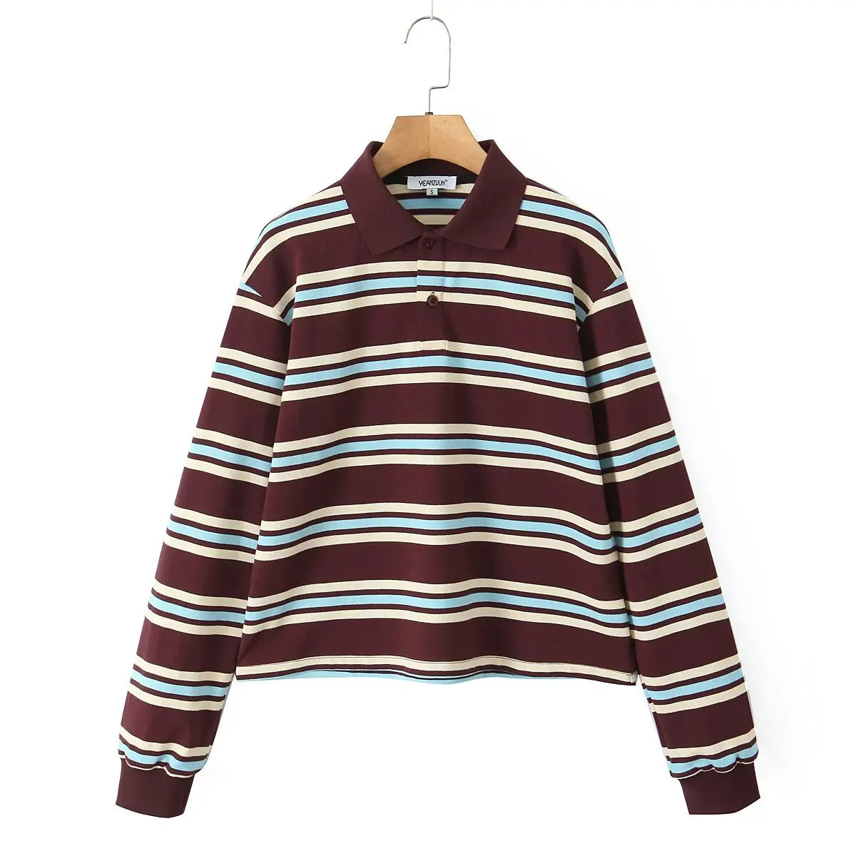 Polo Long Sleeve Striped Vintage Shirt