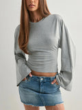 Aria Wide-Sleeve Top
