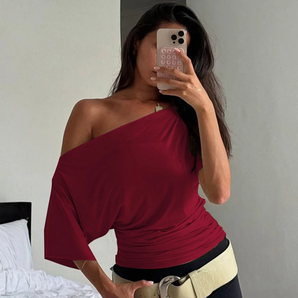 One Shoulder T-Shirt