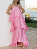 Rosemary Tiered Flounce Maxi Dress