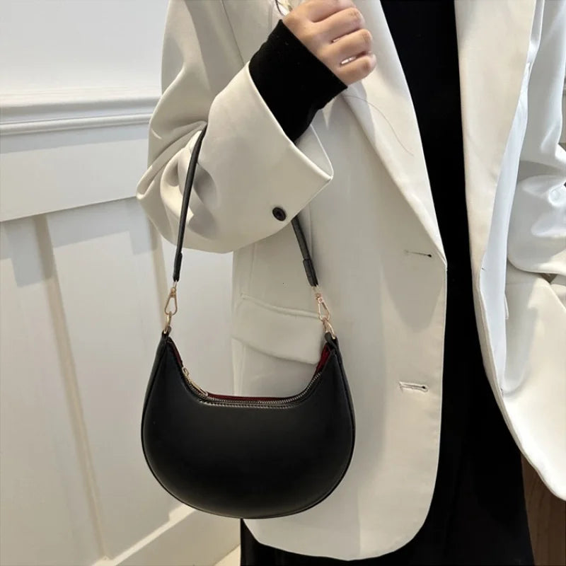 Moon-shaped Baseball Bag
