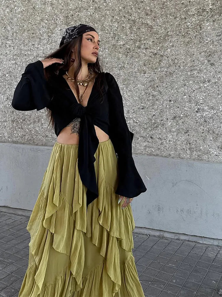 Ruffle Skirt