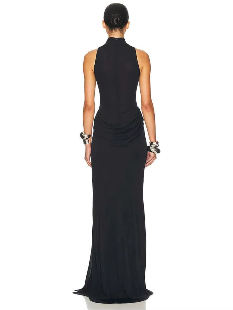 Arbella High Neck Maxi Dress
