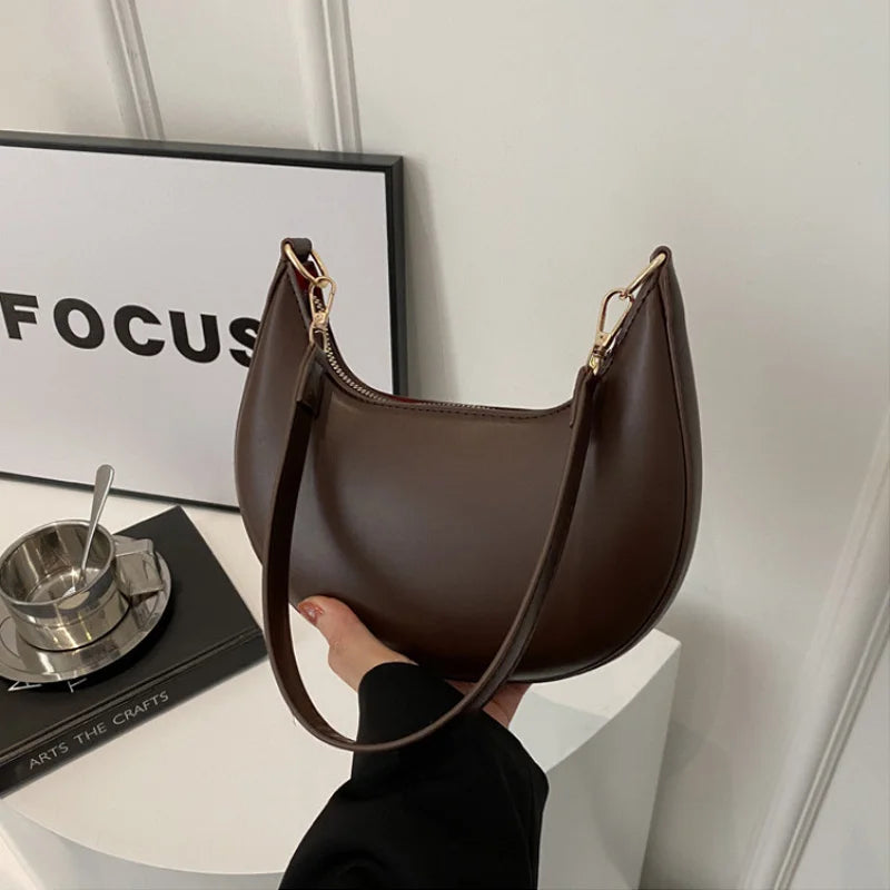 Moon-shaped Baseball Bag