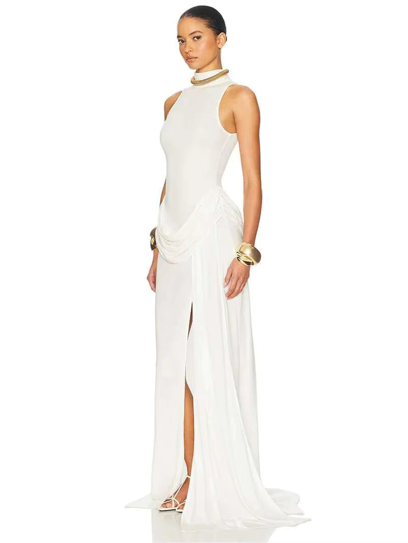 Arbella High Neck Maxi Dress