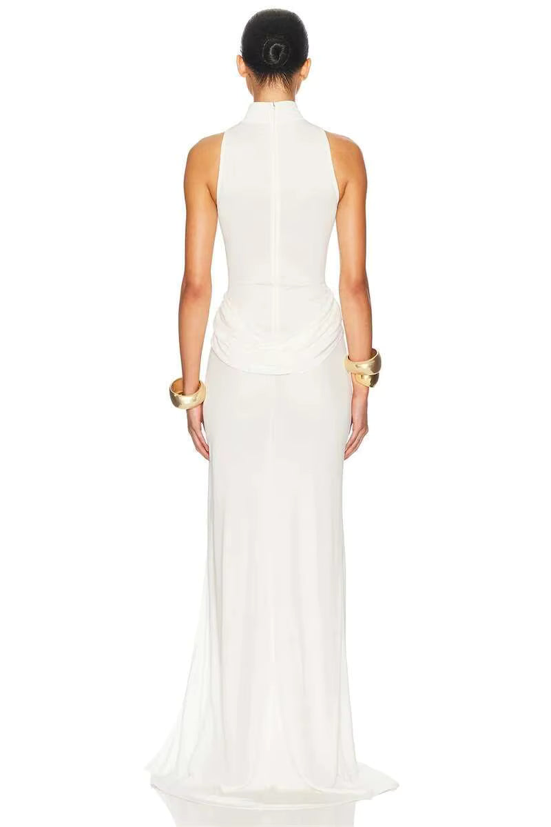 Arbella High Neck Maxi Dress