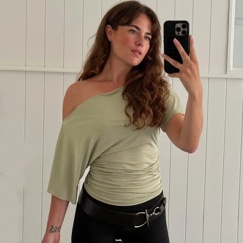 One Shoulder T-Shirt