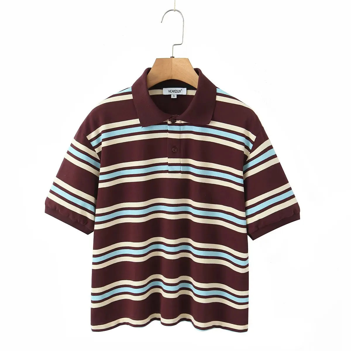 Polo Long Sleeve Striped Vintage Shirt