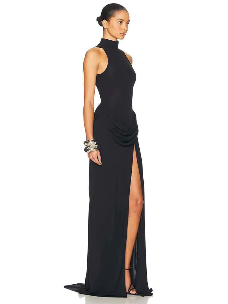Arbella High Neck Maxi Dress