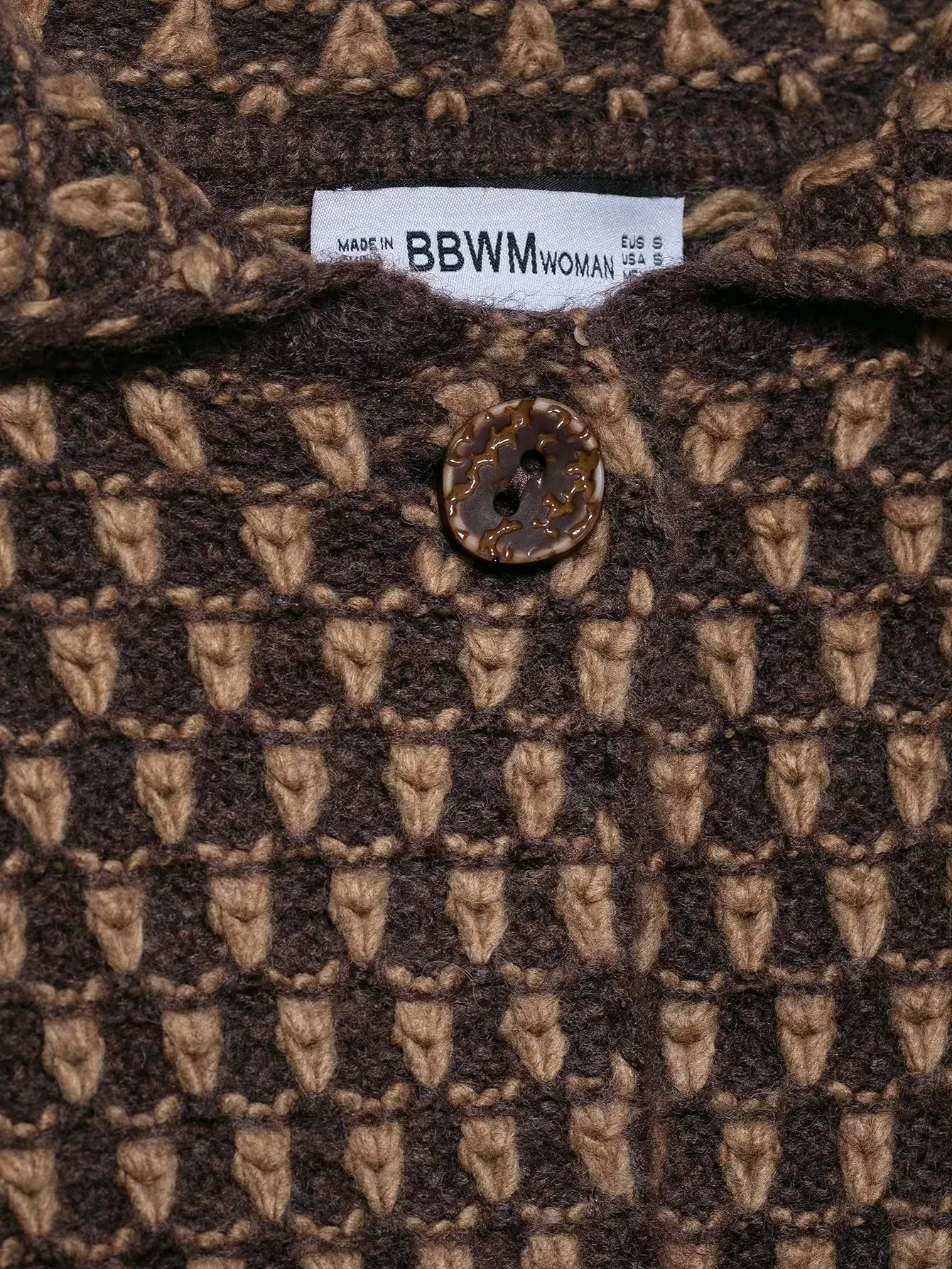 2026 New Autumn Brown Long Sleeve Knitted Cardigans Women Elegant Lapel Single Breasted Loose Sweater Coat Knitwear Korean Style