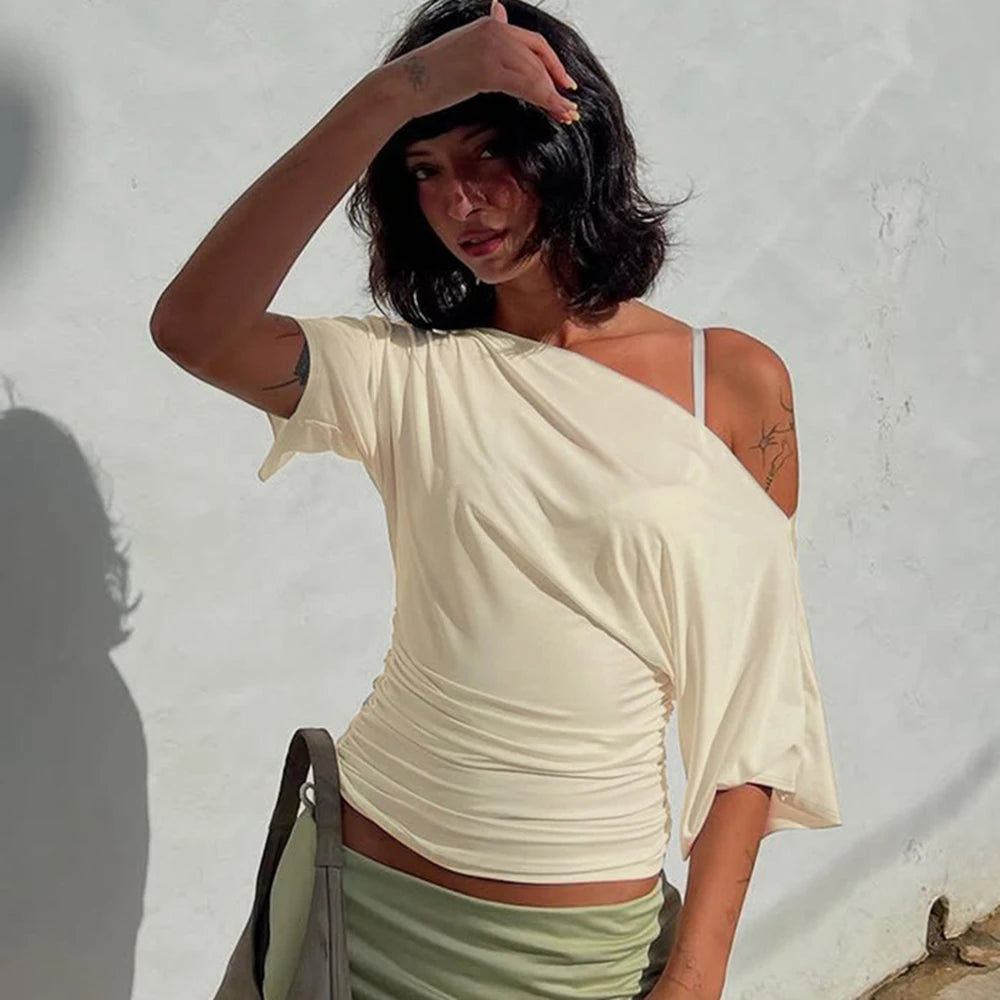 One Shoulder T-Shirt