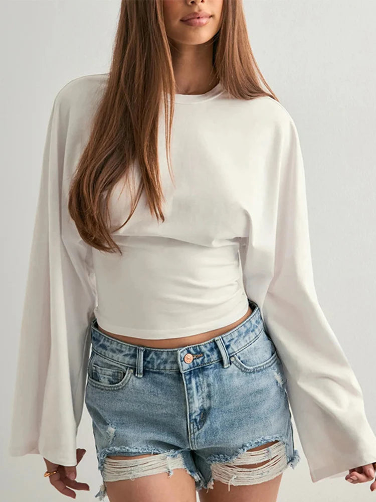 Aria Wide-Sleeve Top
