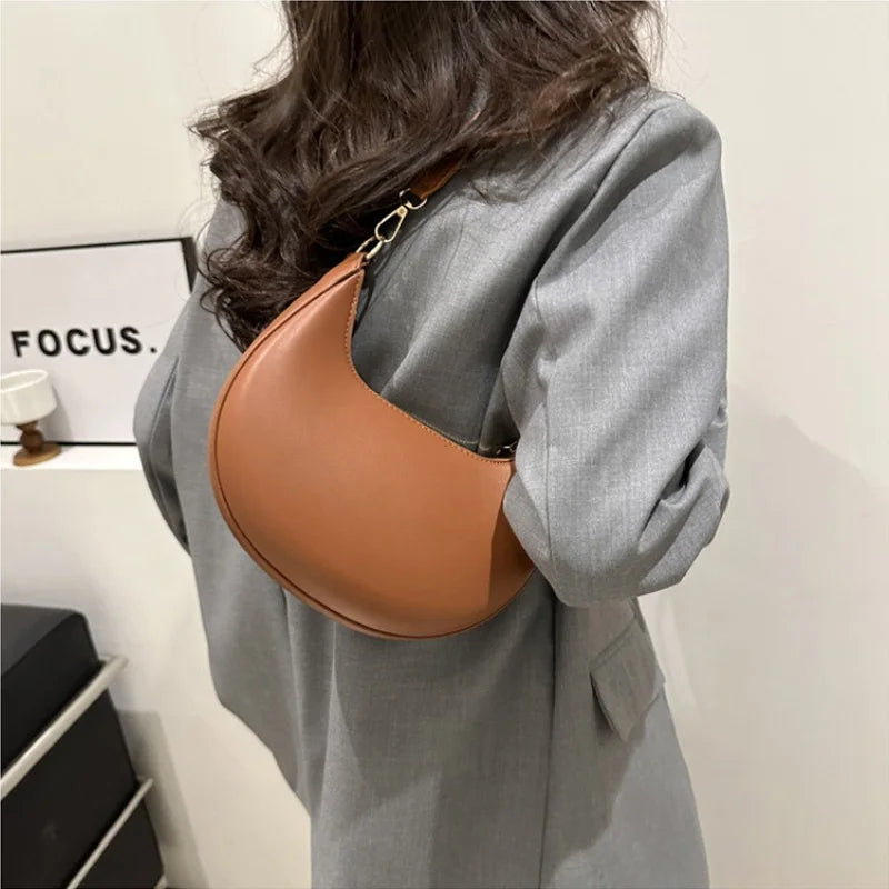 Moon-shaped Baseball Bag