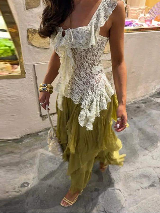 Ruffle Skirt
