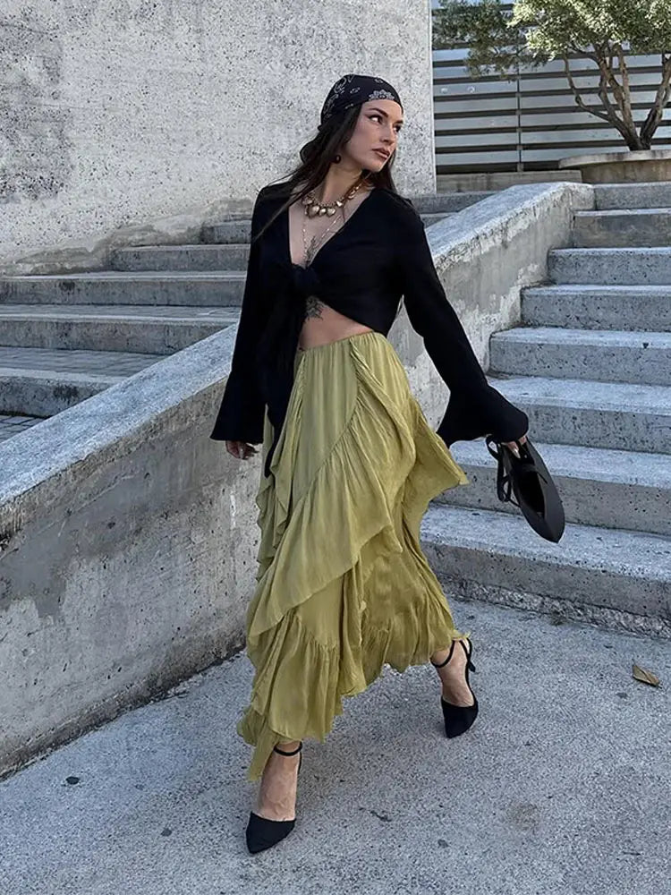 Ruffle Skirt