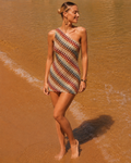Sienna Knit One Shoulder Mini Dress