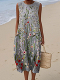 IRIS | WILDFLOWER MIDI DRESS