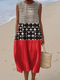 NELE | COLORBLOCK MIDI DRESS