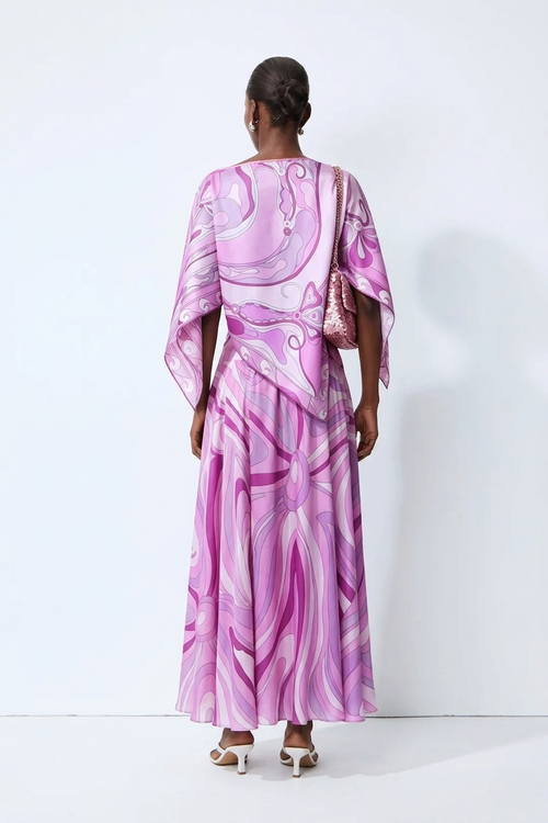 Camellia Cape Maxi Co-Ord