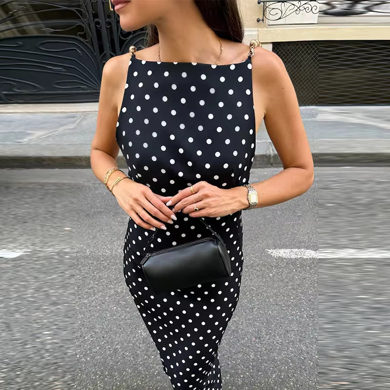 Naomi Gold Bead Maxi