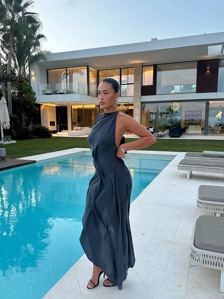 Dune Halter Maxi