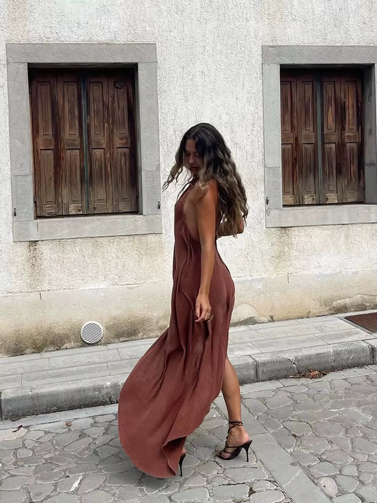 Dune Halter Maxi